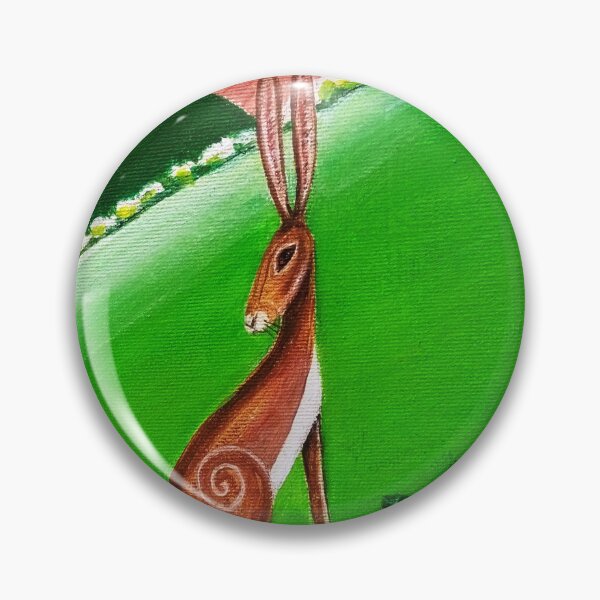 Item preview, brown hare spring time designed and sold by Hawthornshalt43.