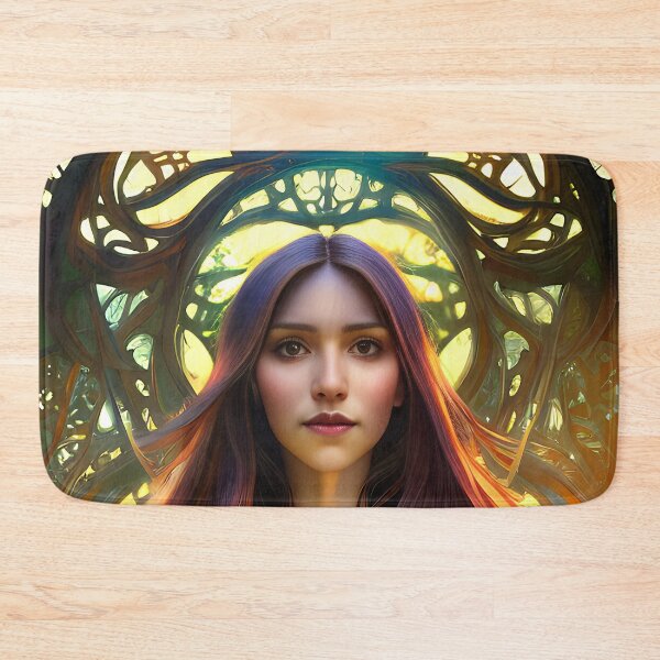 Item preview, An elf girl in a fantasy elf house designed and sold by Artaverse.