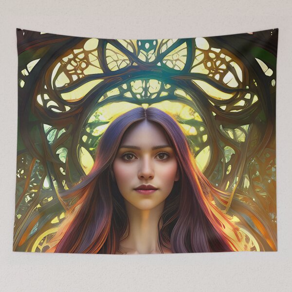 Item preview, An elf girl in a fantasy elf house designed and sold by Artaverse.
