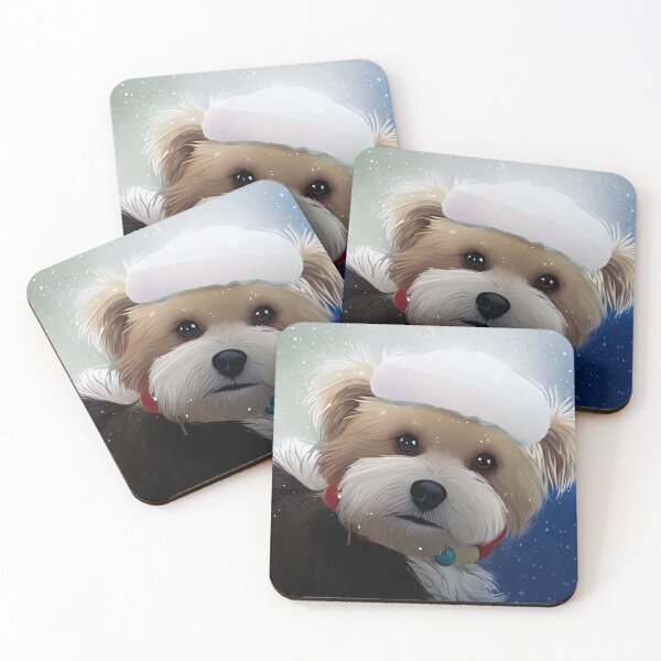 Artikelvorschau, Weihnachts-Teddybär-Welpe entworfen und verkauft von VMPrinting.