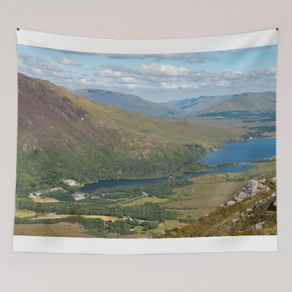 Item preview, View of Kylemore Abbey and estate from Diamond Hill designed and sold by rogerstanger.