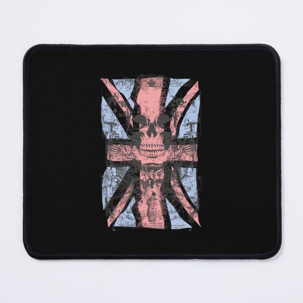 Item preview, uk skull british flag jacob zelazny transparent designed and sold by jomewalneym.