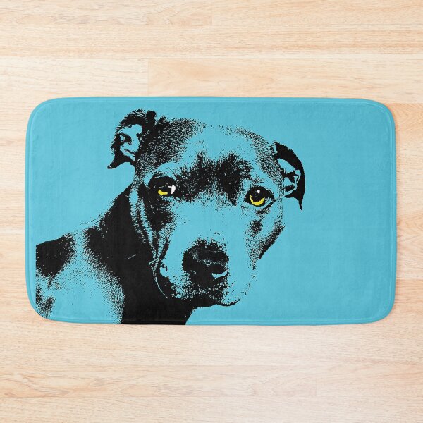 Item preview, Blue Staffie Dog Design in Blue - Staffie Dog Pet Pop Art - Animal Pop Art, Bespoke Options designed and sold by StudioFlea.