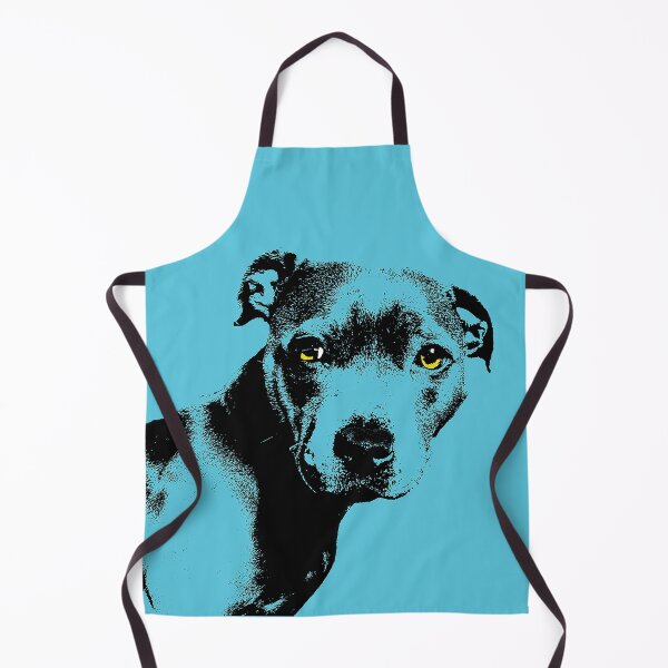 Item preview, Blue Staffie Dog Design in Blue - Staffie Dog Pet Pop Art - Animal Pop Art, Bespoke Options designed and sold by StudioFlea.