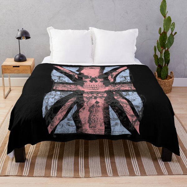 Item preview, uk skull british flag jacob zelazny transparent designed and sold by jomewalneym.