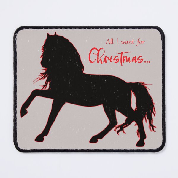 Item preview, All I want for Christmas, for horse lovers, pony lovers, horse mad gift ideas designed and sold by NanaChels.