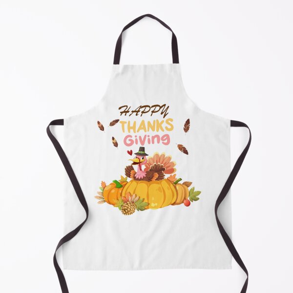 Item preview, Happy thanksgiving turkey and pumpkins designed and sold by SeniorPrint99.