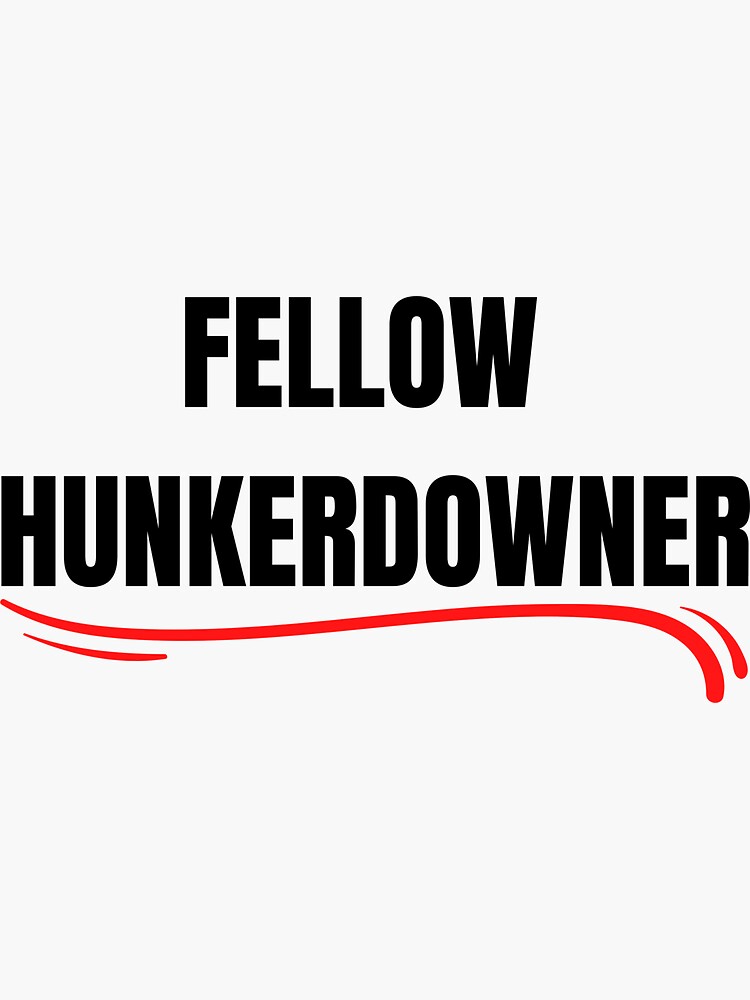 "Leslie Jordan Fellow hunkerdowner" Sticker for Sale by Emotionsy