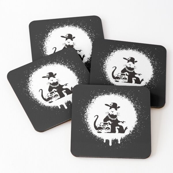Item preview, Banksy Hip Hop Rat - Spray Paint Street Art Urban Graffiti designed and sold by WE-ARE-BANKSY.