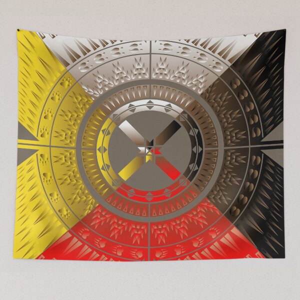 Item preview, The Four Directions designed and sold by MelvinWarEagle.