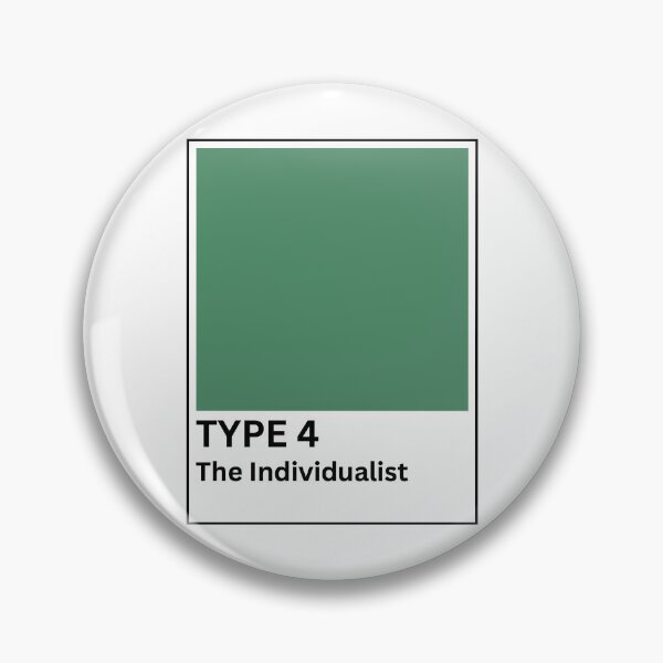 Item preview, Enneagram Type 4 Pantone Swatch designed and sold by allyeggleton.