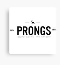 Prongs Canvas Print