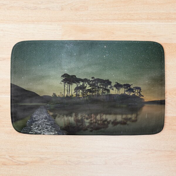 Item preview, Pine Tree Island at Night, Connemara, Ireland designed and sold by rogerstanger.