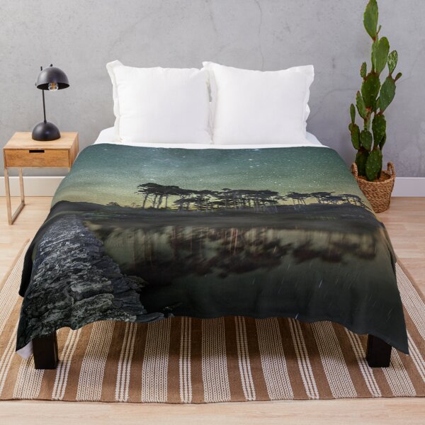 Item preview, Pine Tree Island at Night, Connemara, Ireland designed and sold by rogerstanger.