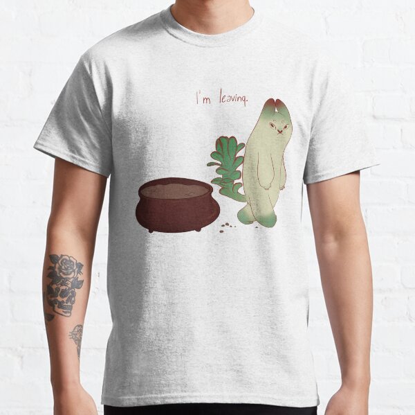Succulent cat design Classic T-Shirt