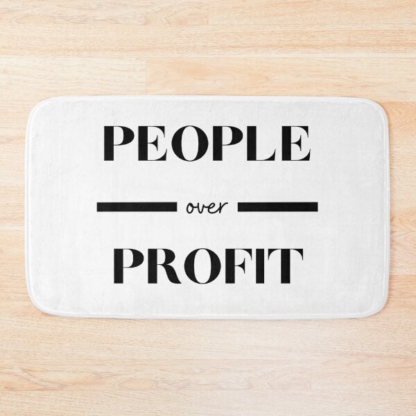 Item preview, People Over Profit designed and sold by SquishStitches.