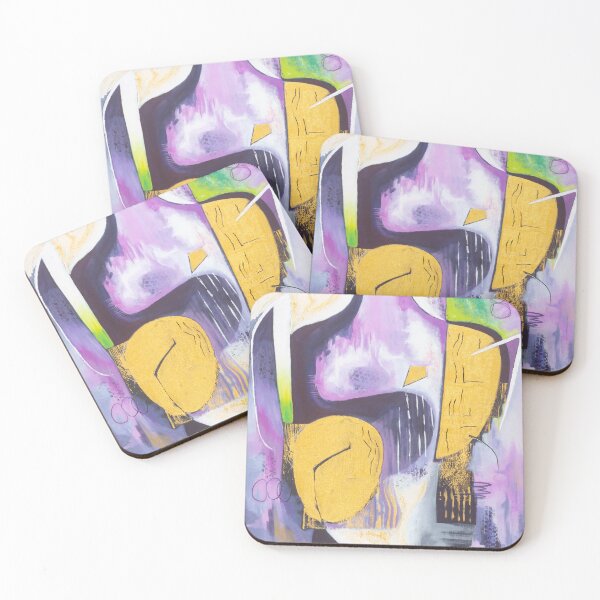 Item preview, Purple Rain painting designed and sold by BOMONDIart.