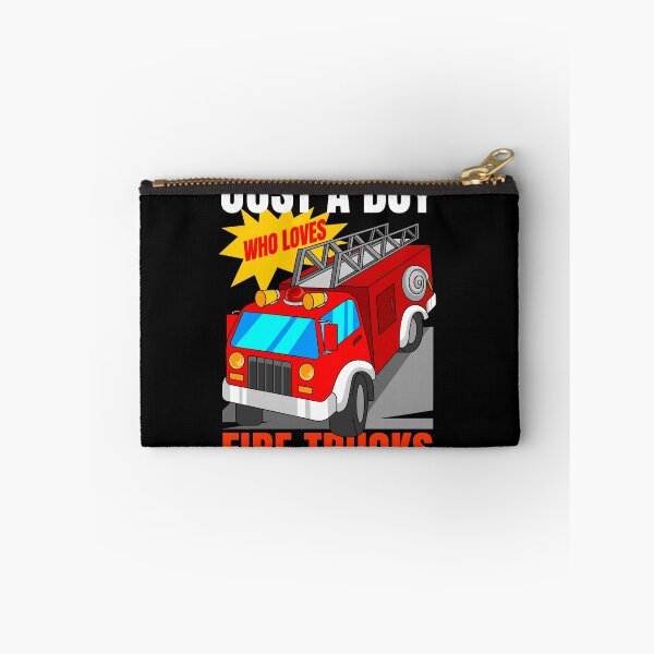 Item preview, Just A Boy Who Loves Firetrucks Firefighter Fireman designed and sold by Ibu83.