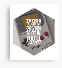 Tetris Canvas Print