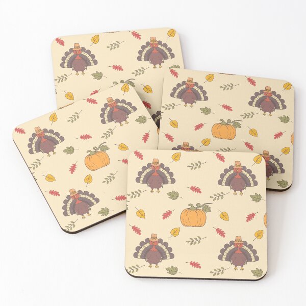 Item preview, Cute Thanksgiving Turkey Pattern designed and sold by ttttee.