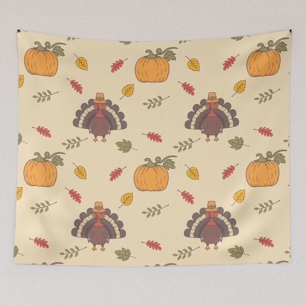 Item preview, Cute Thanksgiving Turkey Pattern designed and sold by ttttee.