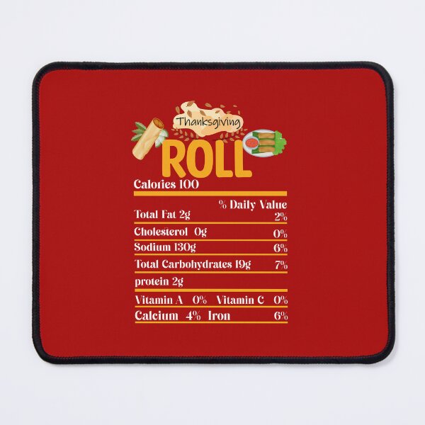 Item preview, Roll Nutrition Facts | Funny Turkey Nutrition FactsThanksgiving Matching | gifts for thanksgiving lovers designed and sold by ThanksVibe.