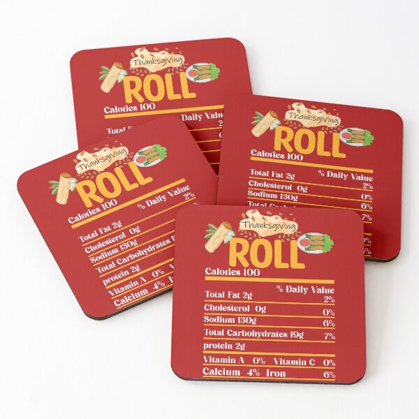 Item preview, Roll Nutrition Facts | Funny Turkey Nutrition FactsThanksgiving Matching | gifts for thanksgiving lovers designed and sold by ThanksVibe.