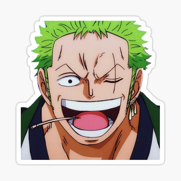 Zoro Roronoa Sticker For Sale By Ahmed Redbubble