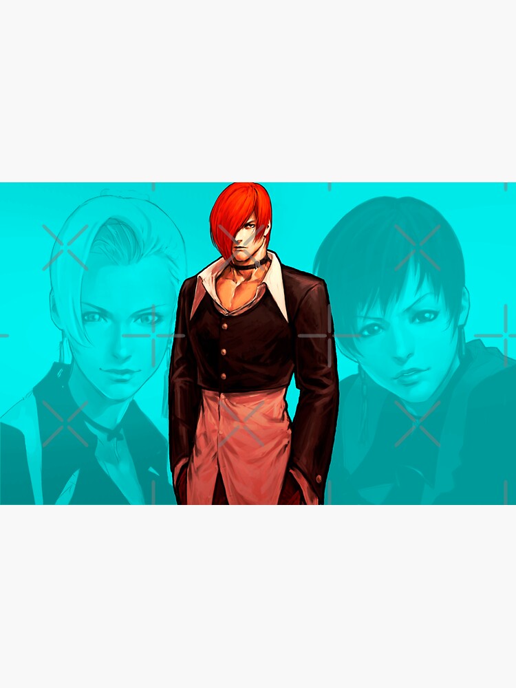 IORI YAGAMI Sticker for Sale by d0gswithknives