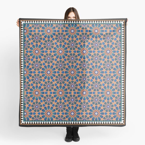 Moorish / Islamic Pattern from the Alhambra Scarf