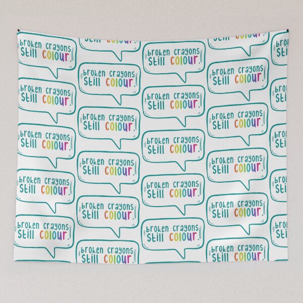Item preview, Broken crayons still colour.  designed and sold by TarDuck.