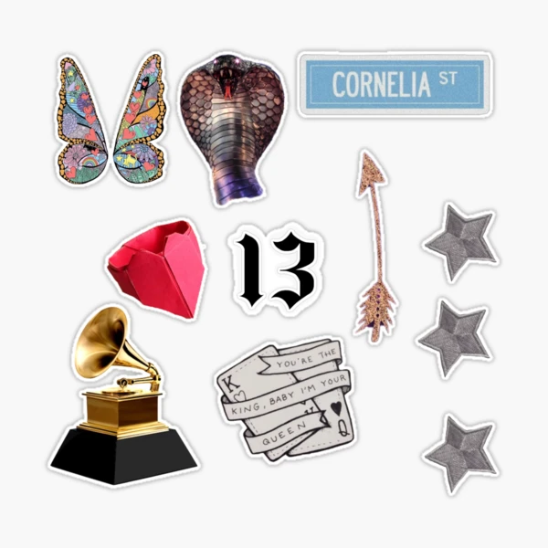 Taylor Swift - Pack De Calcos - Stickers 