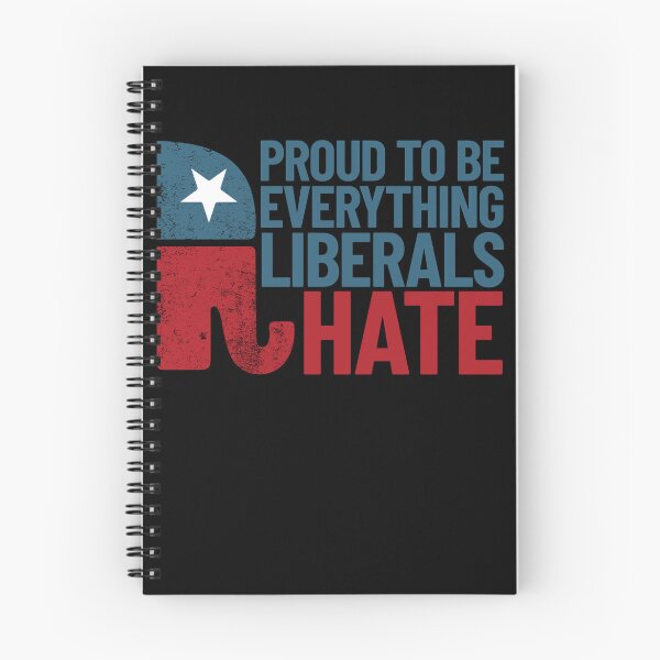 Item preview, Proud To Be Everything Liberals Hate Conservative Republican Gear designed and sold by DynamicDesign.