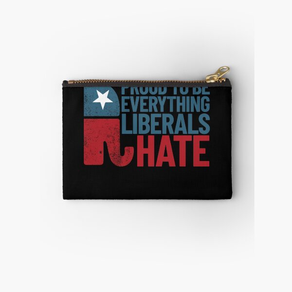 Aperçu de l'œuvre Proud To Be Everything Liberals Hate Conservative Republican Gear créée et vendue par DynamicDesign.