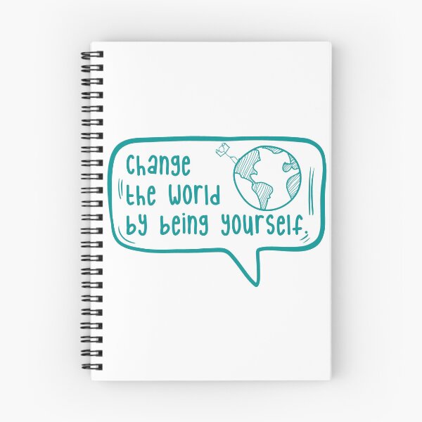 Item preview, Change the world by being yourself. designed and sold by TarDuck.