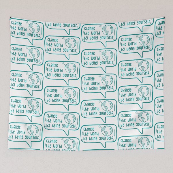 Item preview, Change the world by being yourself. designed and sold by TarDuck.