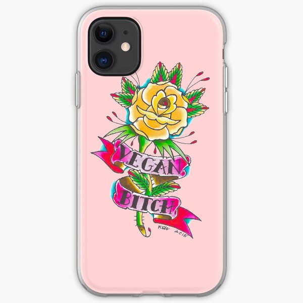 Vegan - Art By Kev G iPhone Soft Case