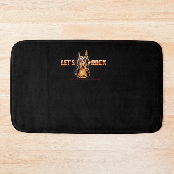 Item preview, Lets Rock T-shirt, Infinity Gauntlet Tee, InfinityTee, Rock music designed and sold by Remember-When.