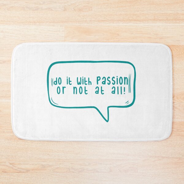 Item preview, Do it with passion or not at all. designed and sold by TarDuck.