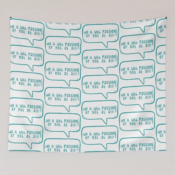 Item preview, Do it with passion or not at all. designed and sold by TarDuck.