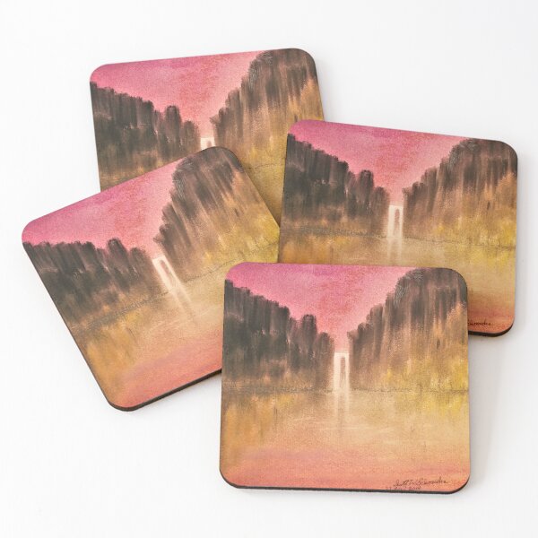 Item preview, Majestic Waterfall at Sunset designed and sold by Scott and Mary Schneider art_photography.