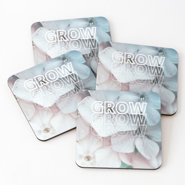 Item preview, GROW (above) - Cool, Enchanting Pink Purple Flowers designed and sold by AliceSLee.