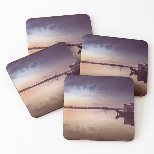 Item preview, Kerala Gods own country - sunrise photograph of backwaters of Kerala | For photography lovers| Indian photography  designed and sold by Arteartz.