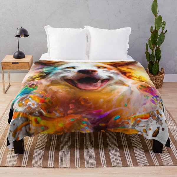 Aperçu de l'œuvre Tribal Border Collie Chien Art 1 créée et vendue par DiatomDesigns.
