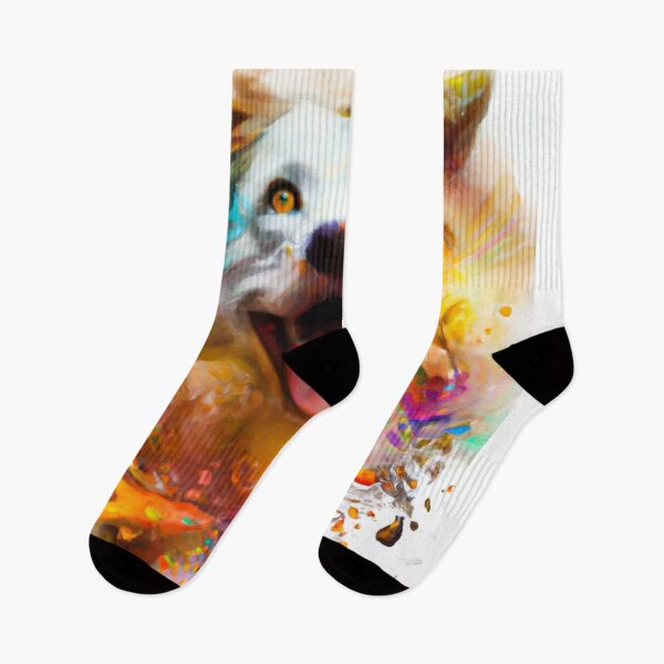 Artikelvorschau, Stammes-Border-Collie-Hundekunst 1 entworfen und verkauft von DiatomDesigns.