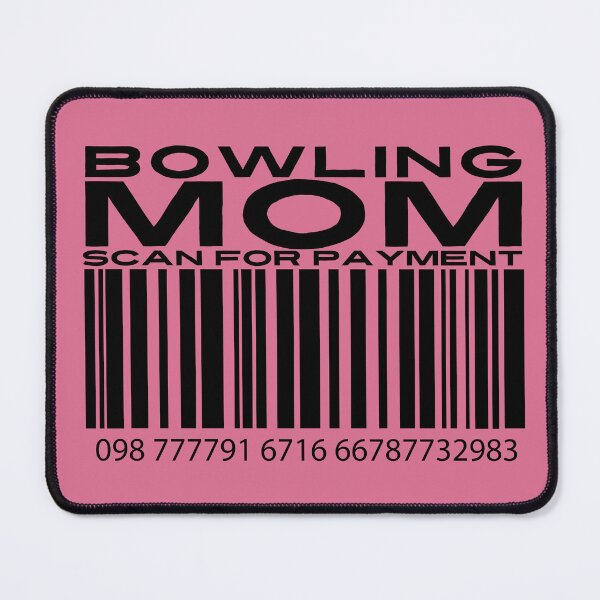 Item preview, Bowling Mom Scan For Payment | Bowling Mom | Bowling Sport (White Lettering Available) designed and sold by Wavecrest Wearables.