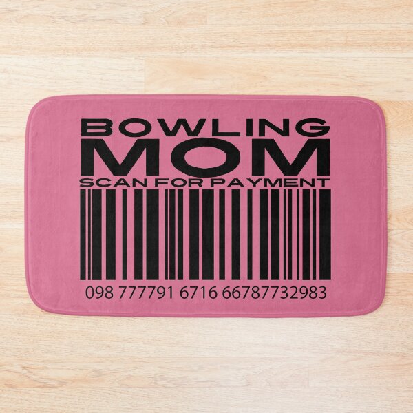 Item preview, Bowling Mom Scan For Payment | Bowling Mom | Bowling Sport (White Lettering Available) designed and sold by Wavecrest Wearables.