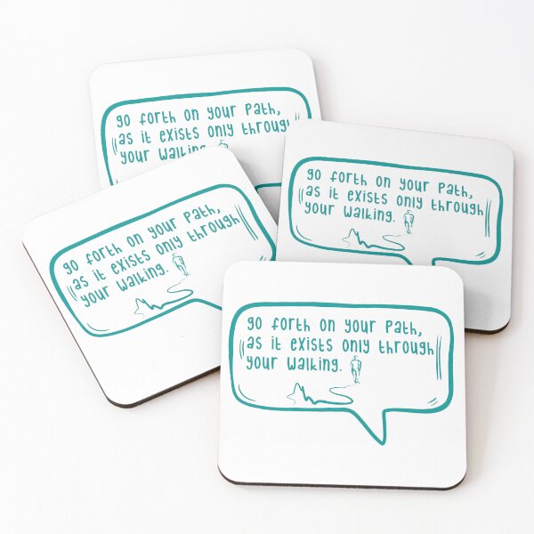 Item preview, Go forth on your path, as it exists only through your walking. designed and sold by TarDuck.
