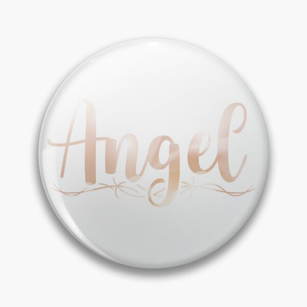 Item preview, Angel in Light Gold Lettering designed and sold by PaperRain.