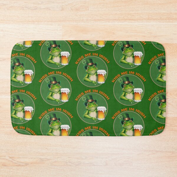 Item preview, Saint Patrick Day Gift Shirt | Toad ,Frog  Kiss me im irish designed and sold by TeeARTHY.